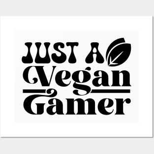 Just A Vegan Gamer Posters and Art